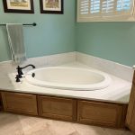 Bathroom Renovation in Lakeland, TN: Custom Oak Cabinetry and Quartz Details